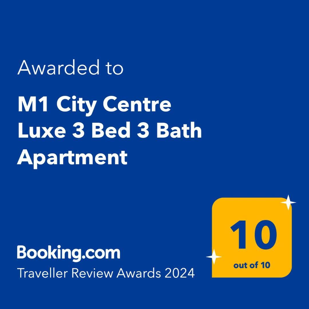 M1 City Centre 3 Bed 3 Bath Luxe Penthouse Манчестер Экстерьер фото